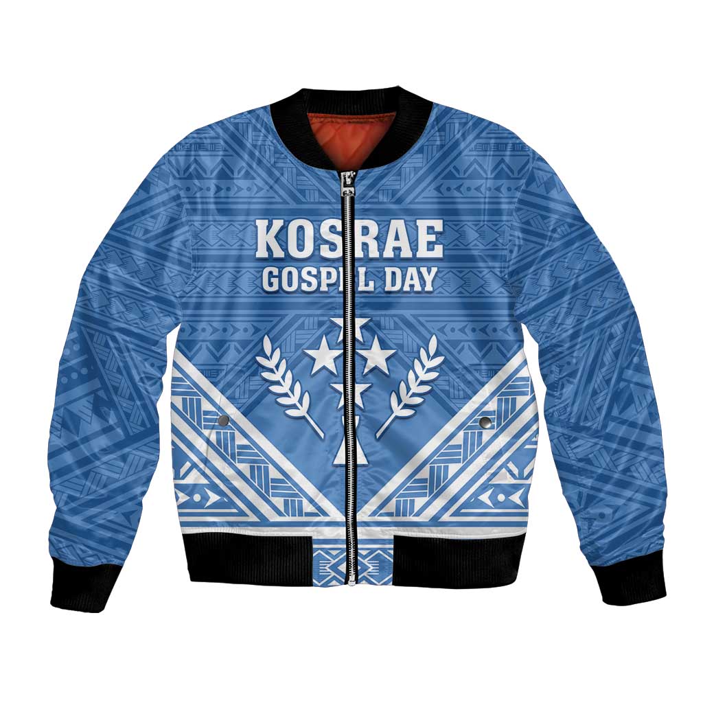 Personalised Kosrae State Gospel Day Bomber Jacket Simple Style