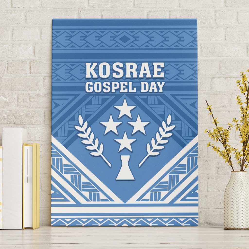 Kosrae State Gospel Day Canvas Wall Art Simple Style