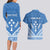 Personalised Kosrae State Gospel Day Couples Matching Long Sleeve Bodycon Dress and Hawaiian Shirt Simple Style