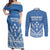 Personalised Kosrae State Gospel Day Couples Matching Off Shoulder Maxi Dress and Long Sleeve Button Shirt Simple Style