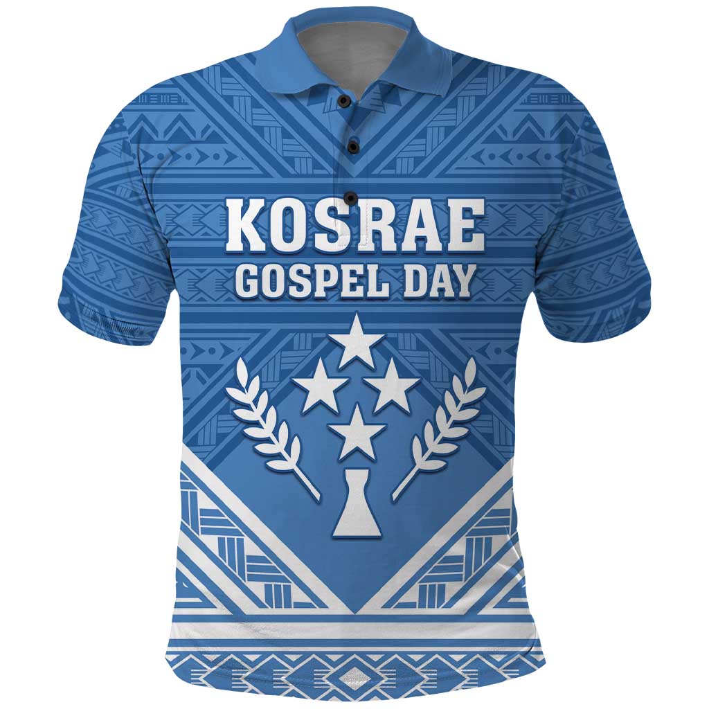 Personalised Kosrae State Gospel Day Polo Shirt Simple Style