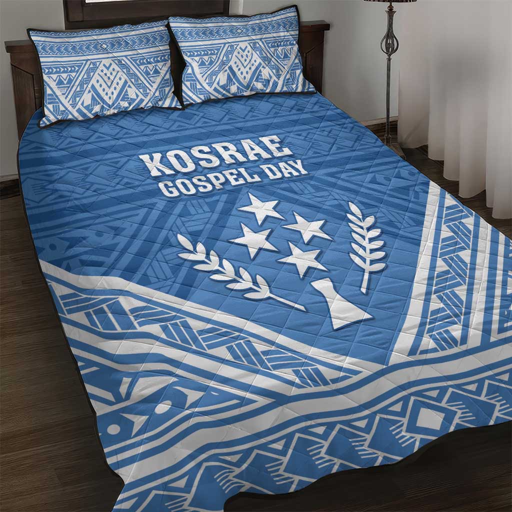 Kosrae State Gospel Day Quilt Bed Set Simple Style