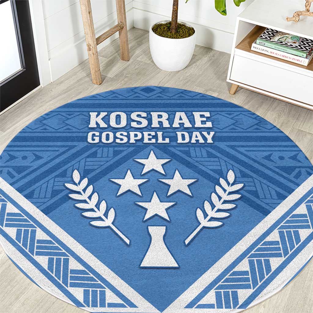 Kosrae State Gospel Day Round Carpet Simple Style