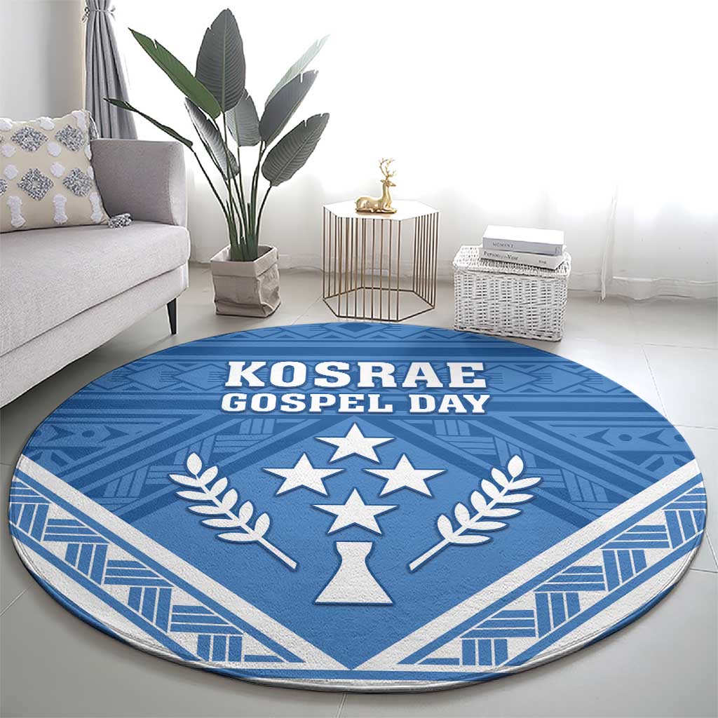 Kosrae State Gospel Day Round Carpet Simple Style