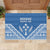 Kosrae State Gospel Day Rubber Doormat Simple Style