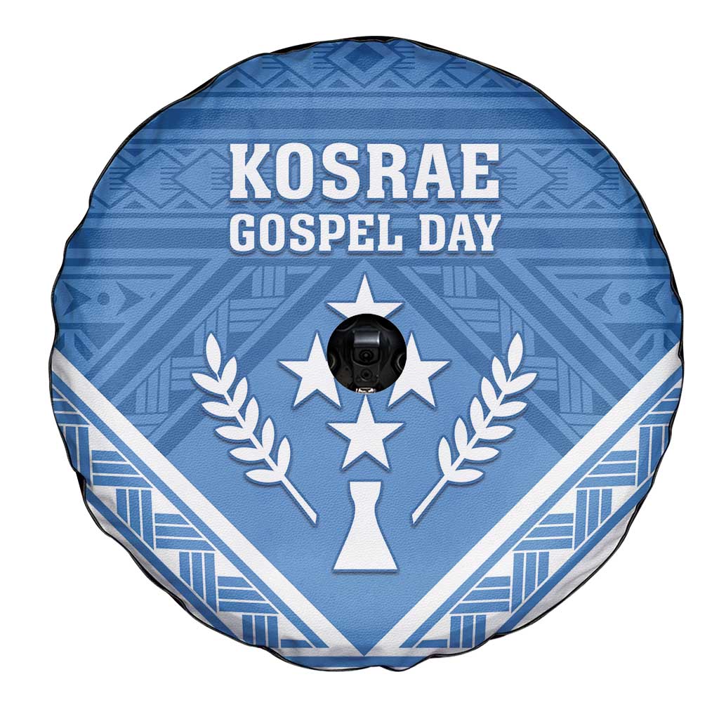 Kosrae State Gospel Day Spare Tire Cover Simple Style