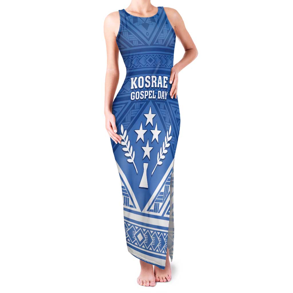 Personalised Kosrae State Gospel Day Tank Maxi Dress Simple Style
