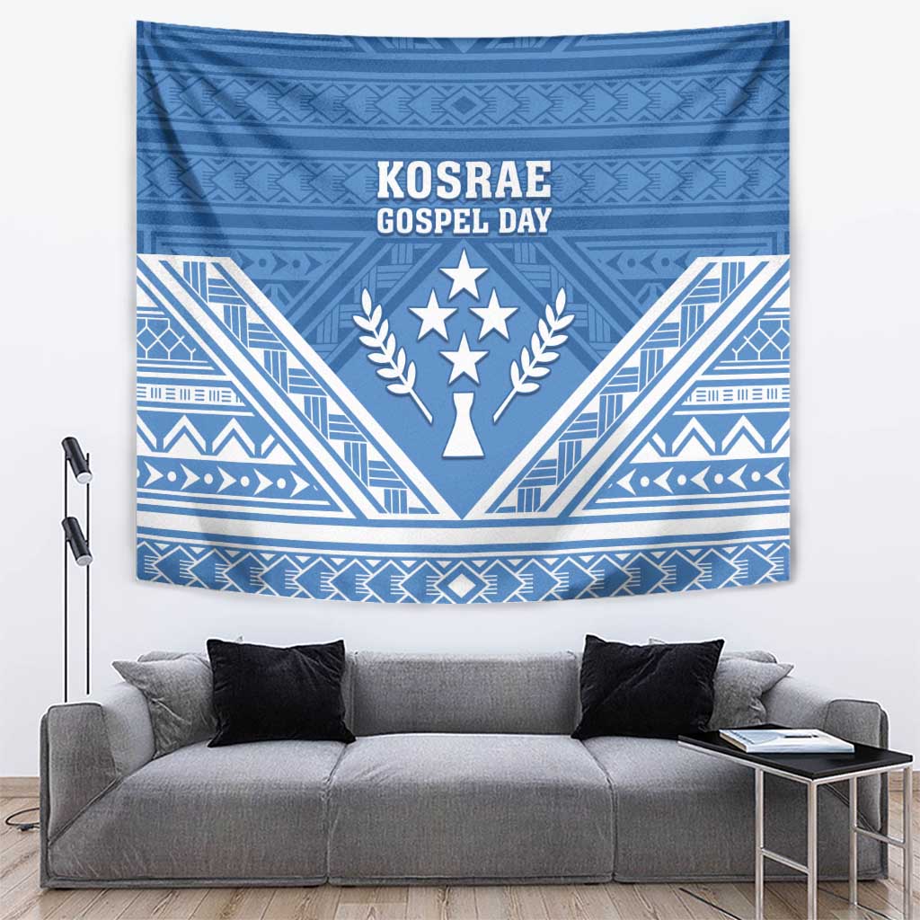 Kosrae State Gospel Day Tapestry Simple Style