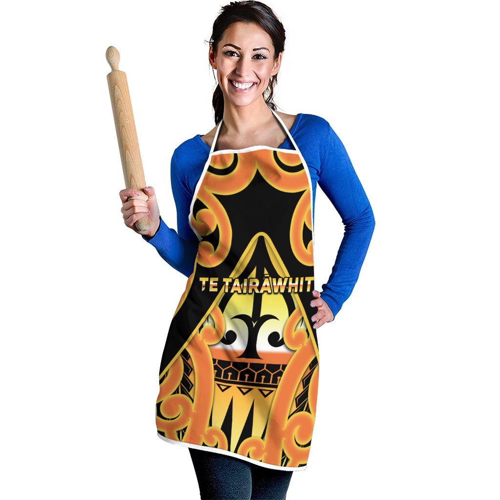 New Zealand Te Tairawhiti Apron Maori Koru Pattern LT05 - Polynesian Pride