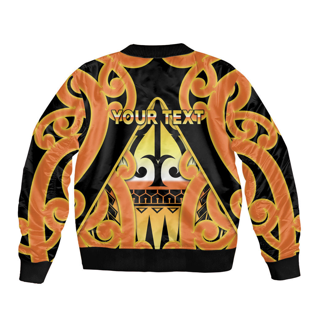 Personalised New Zealand Te Tairawhiti Bomber Jacket Maori Koru Pattern LT05 - Polynesian Pride
