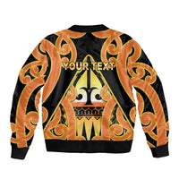 Personalised New Zealand Te Tairawhiti Bomber Jacket Maori Koru Pattern LT05 - Polynesian Pride