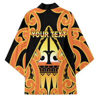 Personalised New Zealand Te Tairawhiti Kimono Maori Koru Pattern LT05 - Polynesian Pride