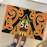 New Zealand Te Tairawhiti Rubber Doormat Maori Koru Pattern LT05 - Polynesian Pride