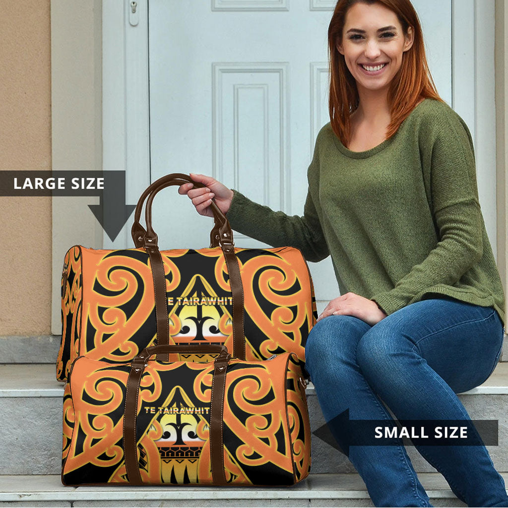 New Zealand Te Tairawhiti Travel Bag Maori Koru Pattern LT05 - Polynesian Pride