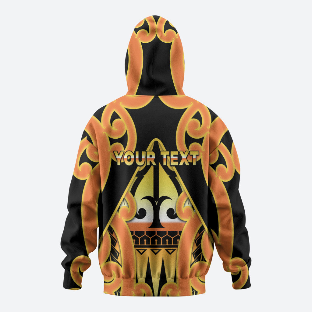 Personalised New Zealand Te Tairawhiti Zip Hoodie Maori Koru Pattern LT05 - Polynesian Pride