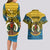 Personalized Vanuatu Sanma Province Couples Matching Long Sleeve Bodycon Dress and Hawaiian Shirt Coat Of Arms And Namele Fern Polynesian Pattern LT05 - Polynesian Pride