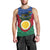 Personalized Vanuatu Shefa Province Men Tank Top Coat Of Arms And Namele Fern Polynesian Pattern LT05 - Polynesian Pride