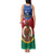 Personalized Vanuatu Shefa Province Tank Maxi Dress Coat Of Arms And Namele Fern Polynesian Pattern LT05 - Polynesian Pride