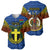 Vanuatu Tafea Province Baseball Jersey Coat Of Arms And Namele Fern Polynesian Pattern LT05 - Polynesian Pride