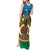 Vanuatu Torba Province Tank Maxi Dress Vanuatuan Coat Of Arms Polynesian Pattern LT05 - Polynesian Pride