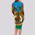 Personalized Vanuatu Torba Province Long Sleeve Bodycon Dress Vanuatuan Coat Of Arms Polynesian Pattern LT05 - Polynesian Pride