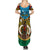 Personalized Vanuatu Torba Province Summer Maxi Dress Vanuatuan Coat Of Arms Polynesian Pattern LT05 - Polynesian Pride