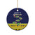 Tokelau Christmas Ceramic Ornament Tokelauan Turtle Santa Sleigh