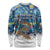 New Zealand Christmas Long Sleeve Shirt Kiwis Santa Sleigh Starry Night Style