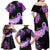 Pancreatic Cancer Awareness Family Matching Off Shoulder Maxi Dress and Hawaiian Shirt Keep Calm And Fight On Polynesian Pattern LT05 - Polynesian Pride