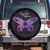 Pancreatic Cancer Awareness Spare Tire Cover Keep Calm And Fight On Polynesian Pattern LT05 - Polynesian Pride