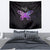 Pancreatic Cancer Awareness Tapestry Keep Calm And Fight On Polynesian Pattern LT05 - Polynesian Pride