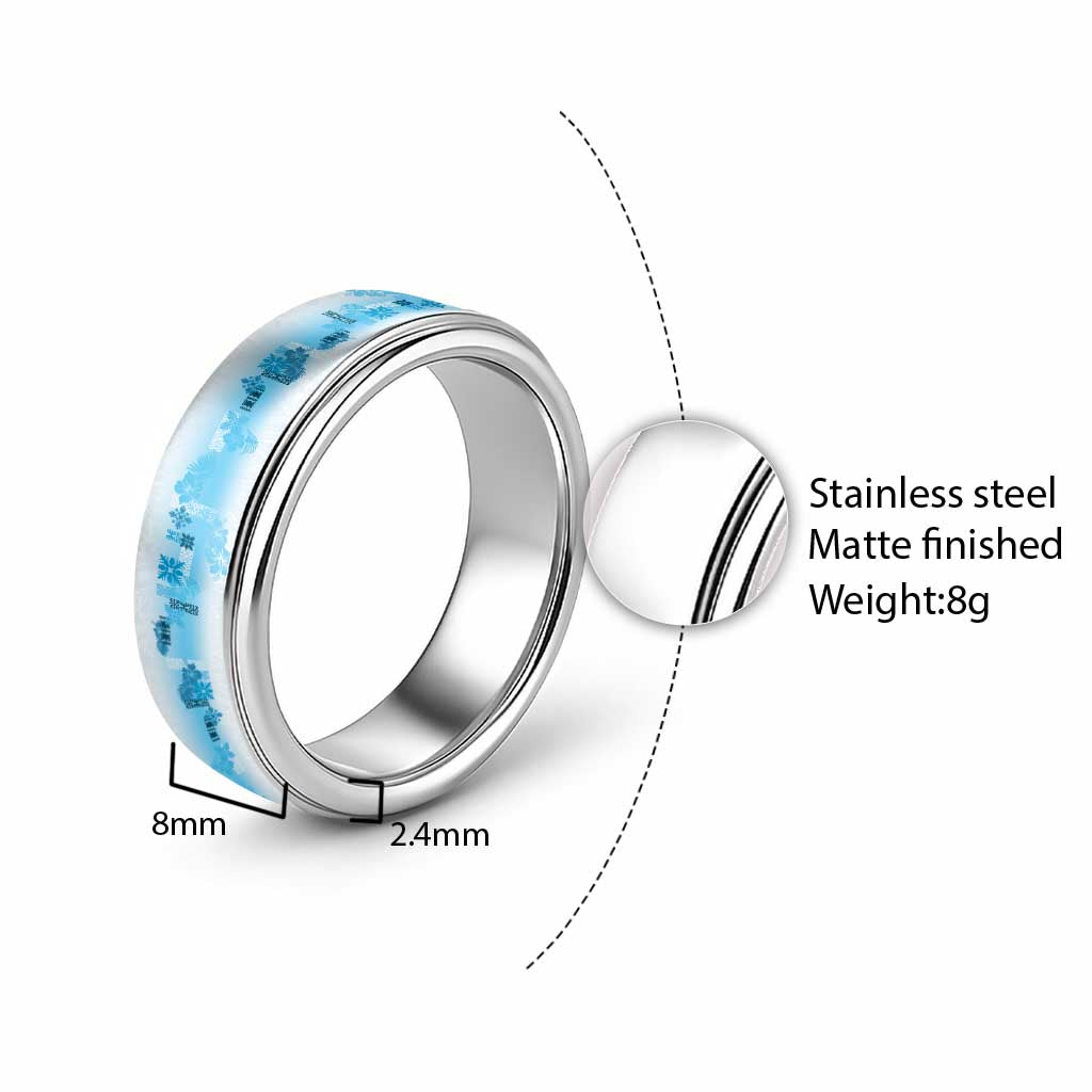 Hawaiian Quilt Classic Ring Vintage Pattern Blue - Polynesian Pride