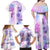 Hawaiian Quilt Family Matching Off Shoulder Maxi Dress and Hawaiian Shirt Vintage Pattern Galaxy LT05 - Polynesian Pride