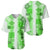 Hawaiian Quilt Baseball Jersey Vintage Pattern Green LT05 - Polynesian Pride