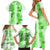 Hawaiian Quilt Family Matching Short Sleeve Bodycon Dress and Hawaiian Shirt Vintage Pattern Green LT05 - Polynesian Pride