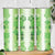 Hawaiian Quilt Skinny Tumbler Vintage Pattern Green