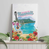Aloha Hawaii Waikiki Beach Landscape Canvas Wall Art LT05 - Polynesian Pride