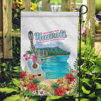 Aloha Hawaii Waikiki Beach Landscape Garden Flag LT05 Garden Flag White - Polynesian Pride