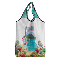 Aloha Hawaii Waikiki Beach Landscape Grocery Bag LT05 - Polynesian Pride