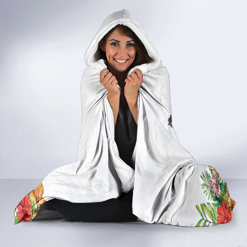 Aloha Hawaii Waikiki Beach Landscape Hooded Blanket LT05 - Polynesian Pride