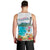 Aloha Hawaii Waikiki Beach Landscape Men Tank Top