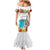 Aloha Hawaii Waikiki Beach Landscape Mermaid Dress