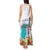 Aloha Hawaii Waikiki Beach Landscape Tank Maxi Dress