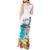 Aloha Hawaii Waikiki Beach Landscape Tank Maxi Dress