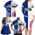 Custom Samoa And USA Together Family Matching Long Sleeve Bodycon Dress and Hawaiian Shirt LT05 - Polynesian Pride