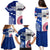 Custom Samoa And USA Together Family Matching Puletasi Dress and Hawaiian Shirt LT05 - Polynesian Pride