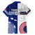 Custom Samoa And USA Together Family Matching Puletasi Dress and Hawaiian Shirt LT05 - Polynesian Pride