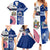 Custom Samoa And USA Together Family Matching Summer Maxi Dress and Hawaiian Shirt LT05 - Polynesian Pride