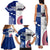 Custom Samoa And USA Together Family Matching Tank Maxi Dress and Hawaiian Shirt LT05 - Polynesian Pride