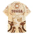 Tonga Women's Day Family Matching Off Shoulder Short Dress and Hawaiian Shirt With Polynesian Pattern LT05 - Polynesian Pride